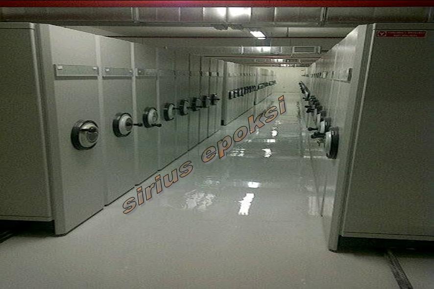 epoksi zemin kaplama profesyonel uygulama sonucu