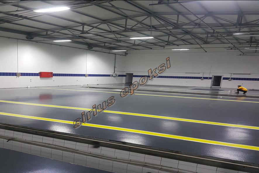 endüstriyel zemin boyama epoksi kaplama uygulama aşaması