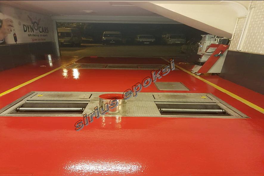 tekstürlü epoksi zemin kaplama kaymaz yüzey sistem