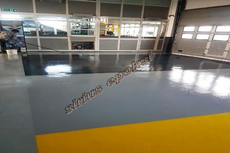 çatı izolasyonu endüstriyel epoksi zemin kaplama ve boyaması uygulaması