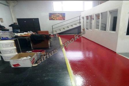 Soğuk hava deposu zemin kaplama, epoksi zemin 9