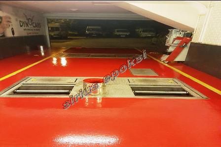 su gecirmez endüstriyel epoksi zemin kaplama ve boyaması uygulaması