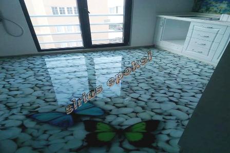 atölye endüstriyel epoksi zemin kaplama ve boyaması uygulaması