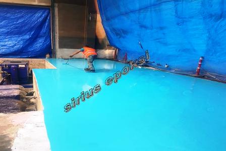 yemekhane endüstriyel epoksi zemin kaplama ve boyaması uygulaması